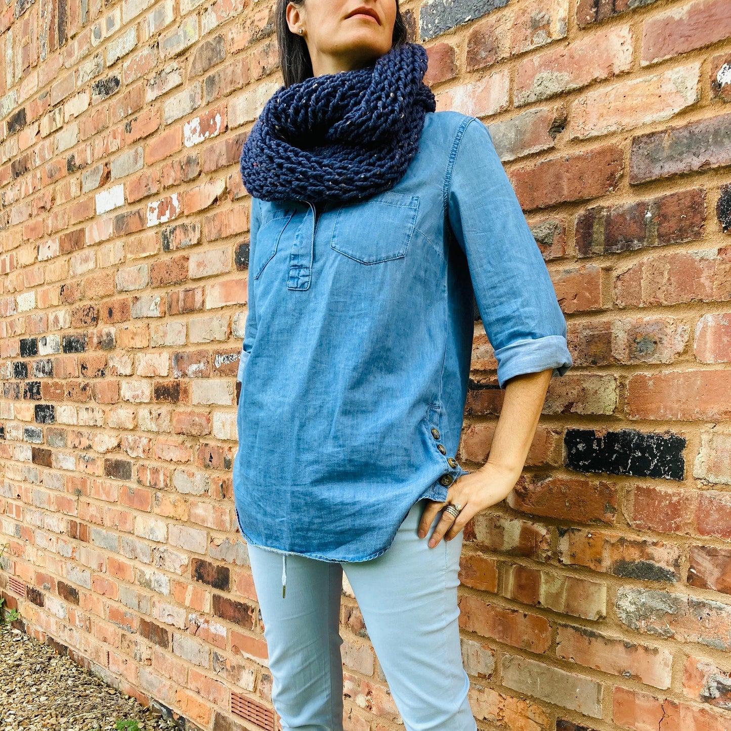 Comfy Chunky Cowl Knitting Pattern