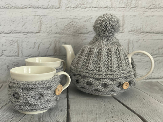 Tea Set Cosies Knitting Pattern