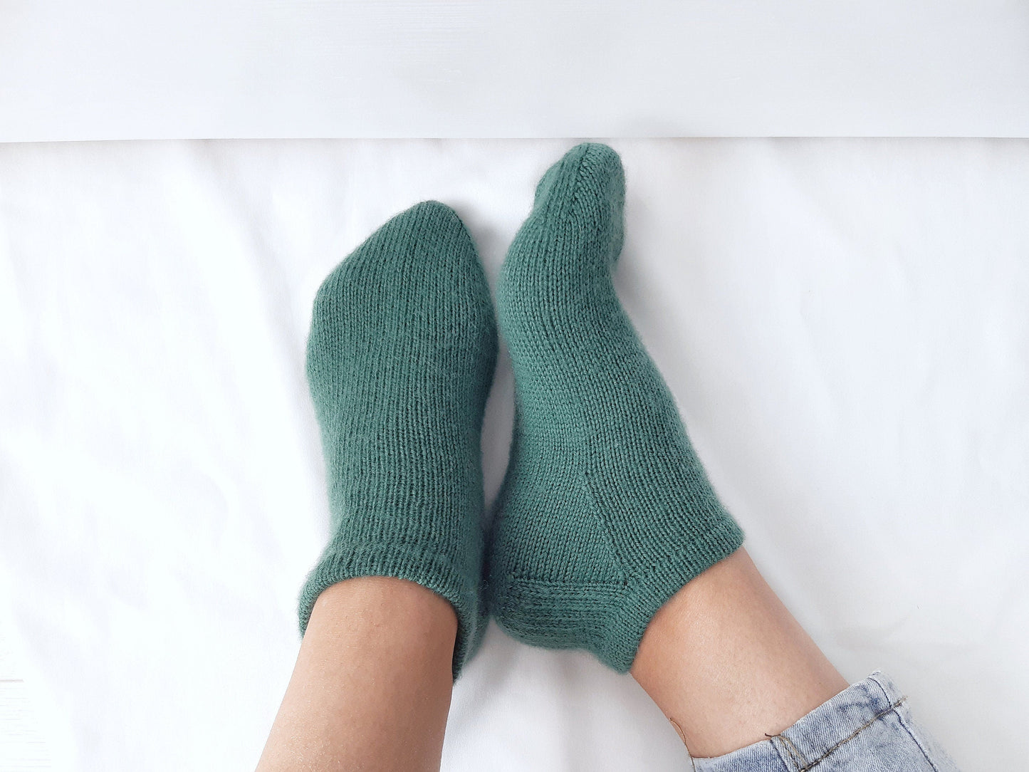 Comfy Ankle Socks Knitting Pattern