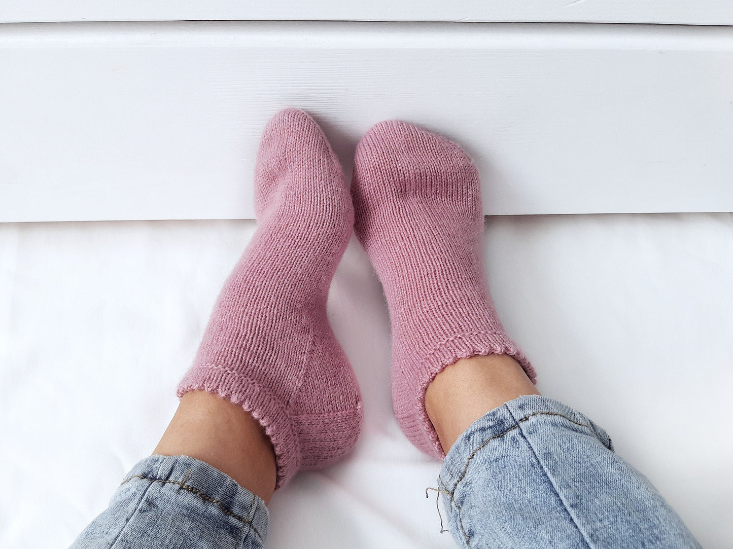Comfy Ankle Socks Knitting Pattern
