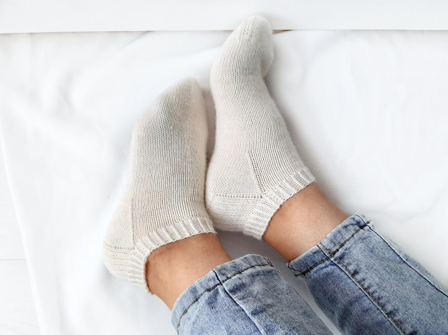 Comfy Ankle Socks Knitting Pattern