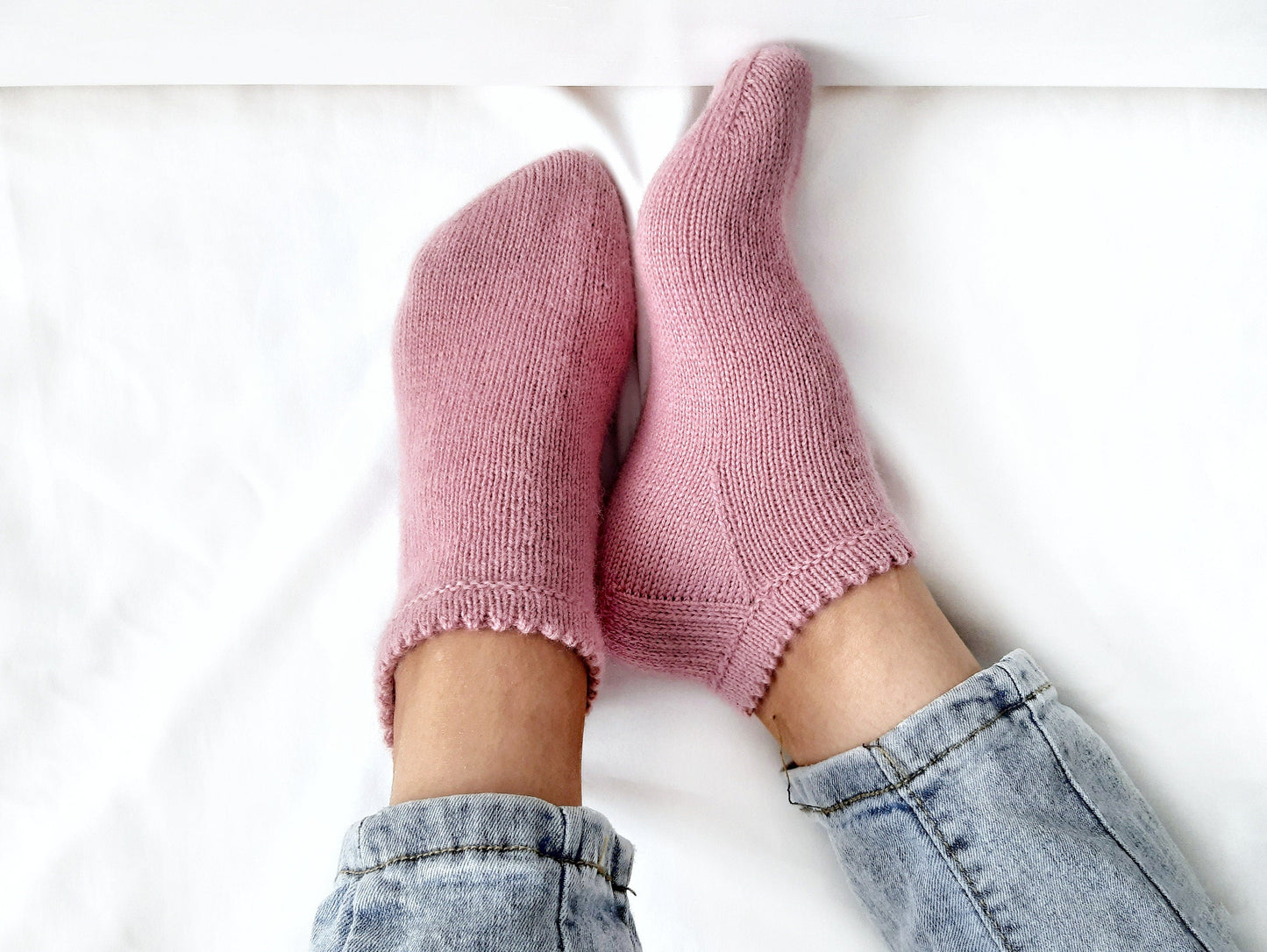 Comfy Ankle Socks Knitting Pattern