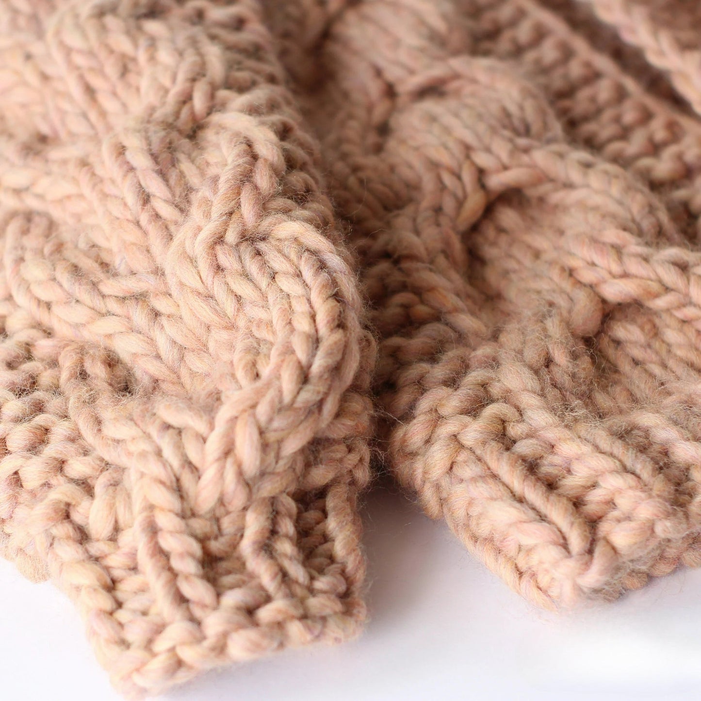 Comfy Thick Cable Knit Cardigan Knitting Pattern