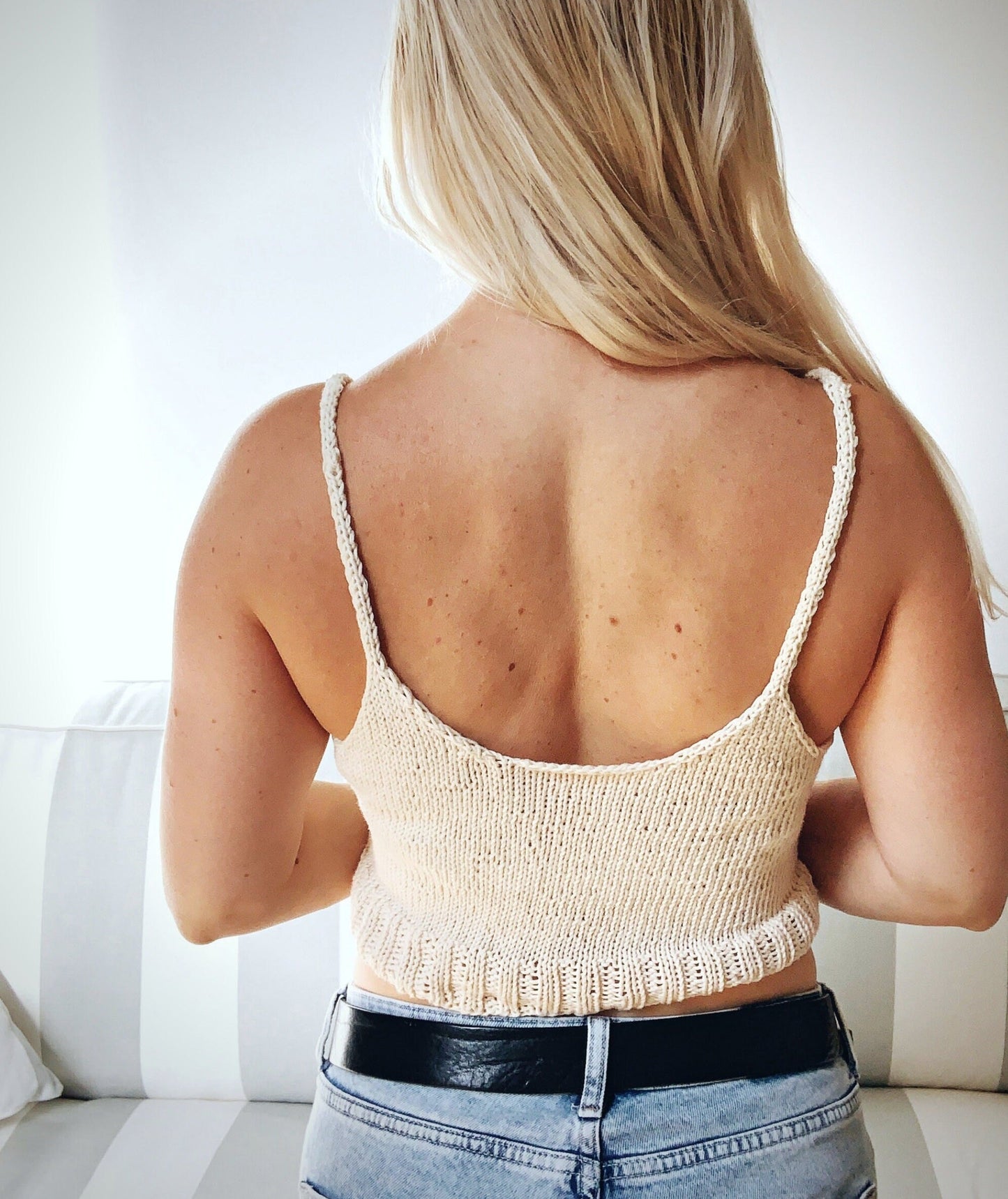Fashionable Summer Bralette Knitting Pattern