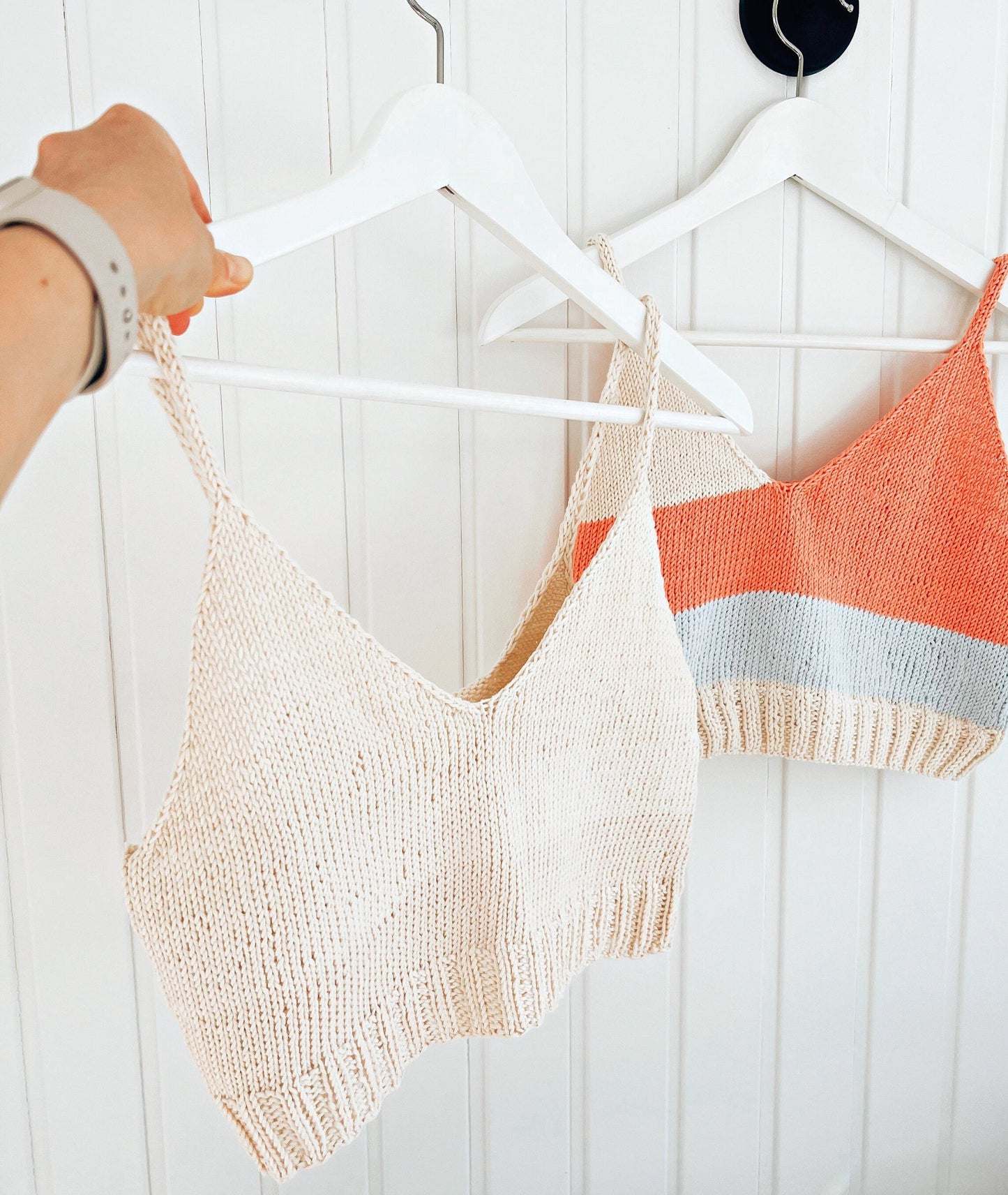 Fashionable Summer Bralette Knitting Pattern