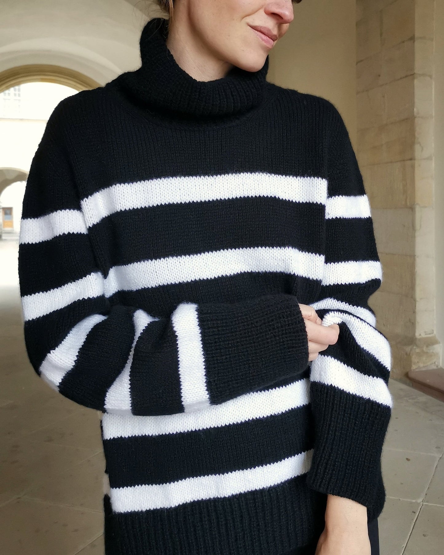 Striped Sweater Knitting Pattern