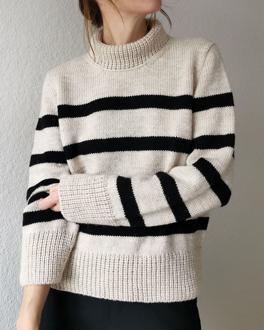 Striped Sweater Knitting Pattern