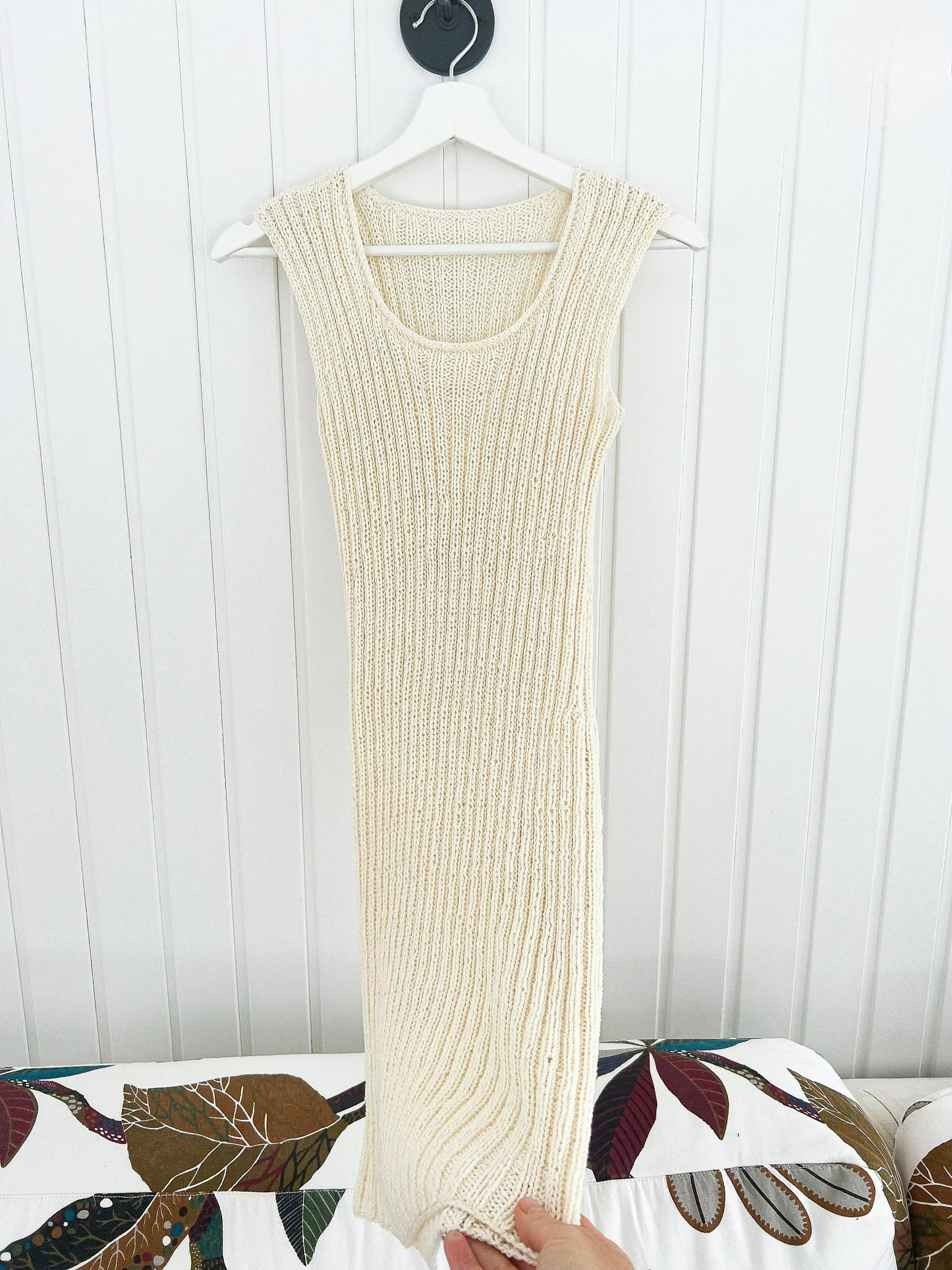 Bodycon Summer Night Dress Knitting Pattern
