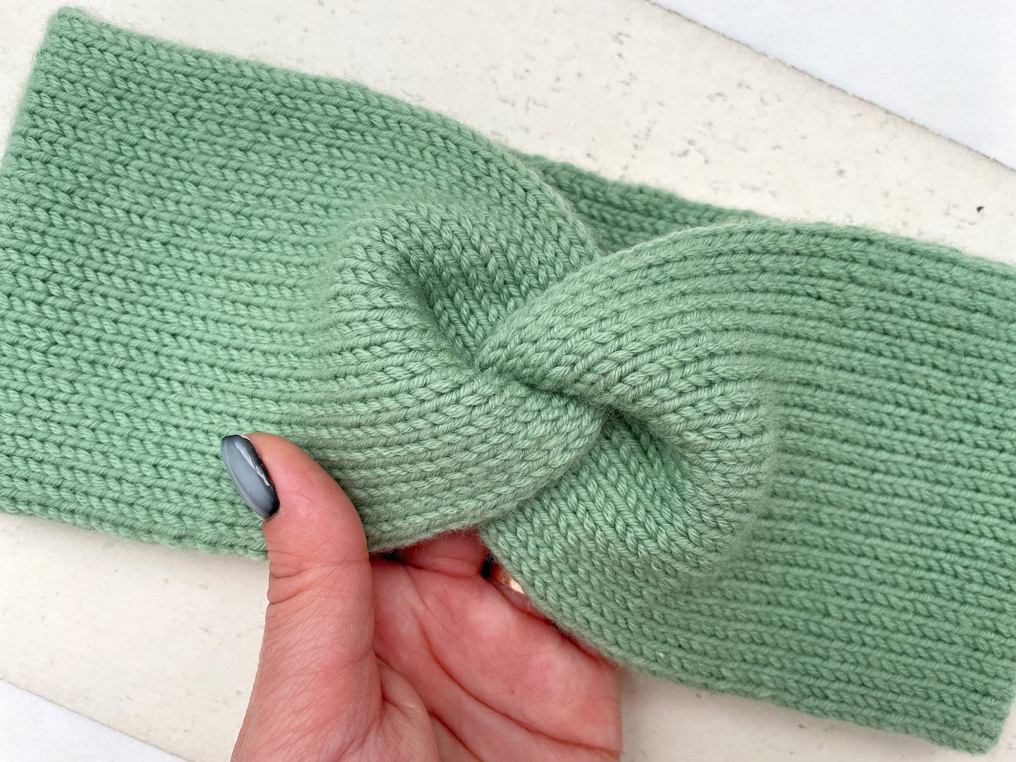 Easy Double Headband Knitting Pattern