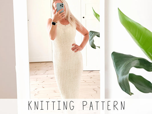 Bodycon Summer Night Dress Knitting Pattern