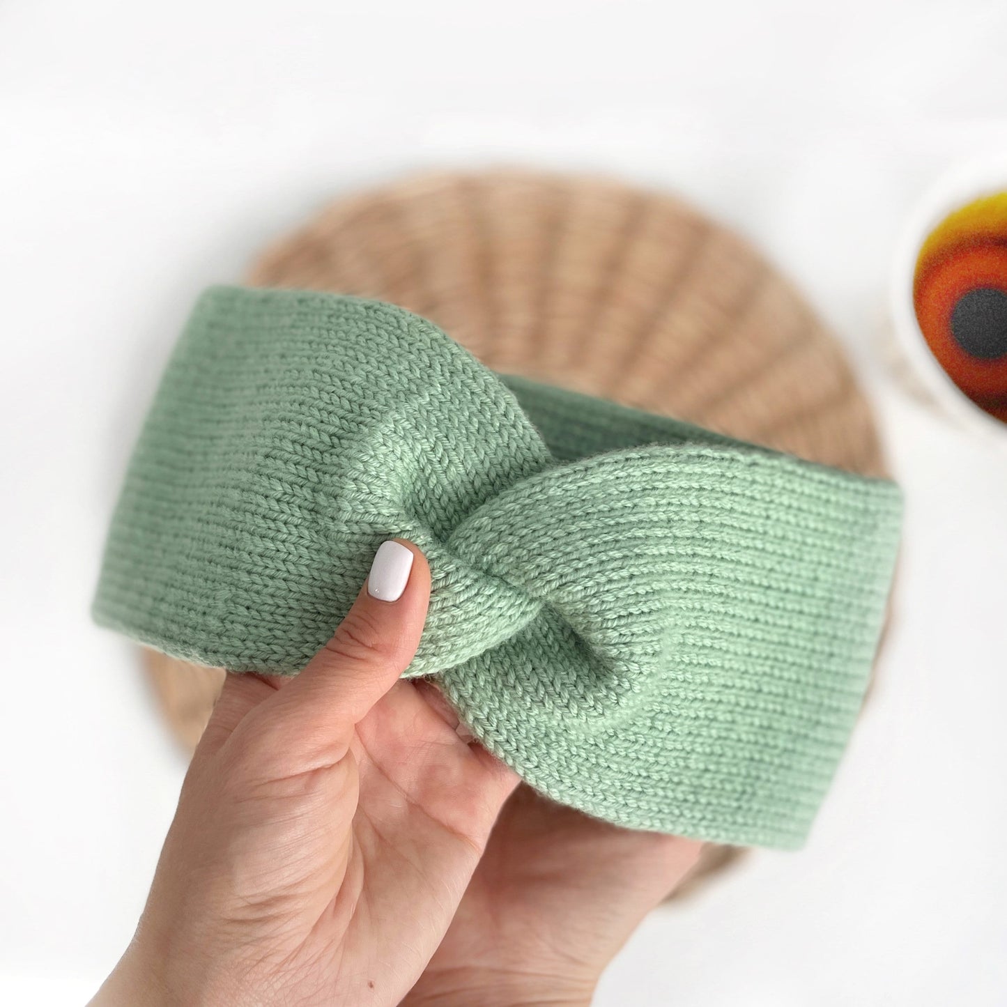 Easy Double Headband Knitting Pattern