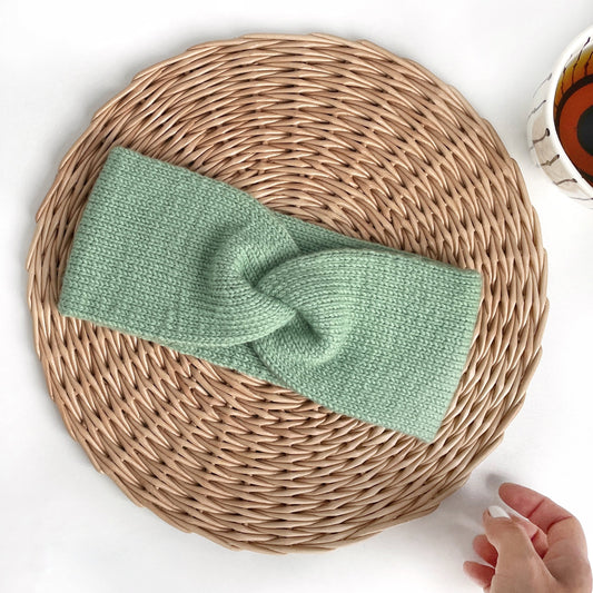 Easy Double Headband Knitting Pattern