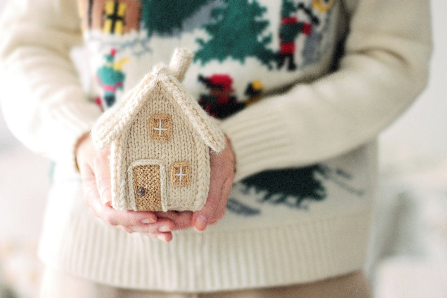 Little House Decor Knitting Pattern