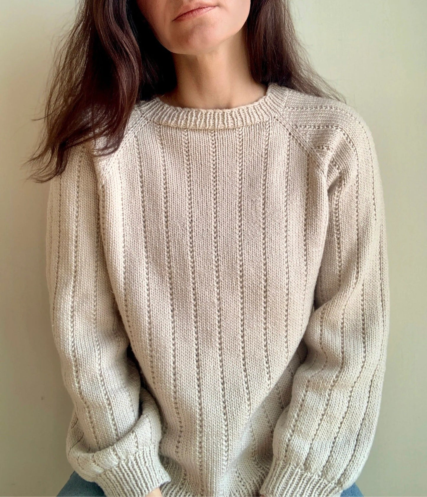 Classic Elegant Pullover Sweater Knitting Pattern