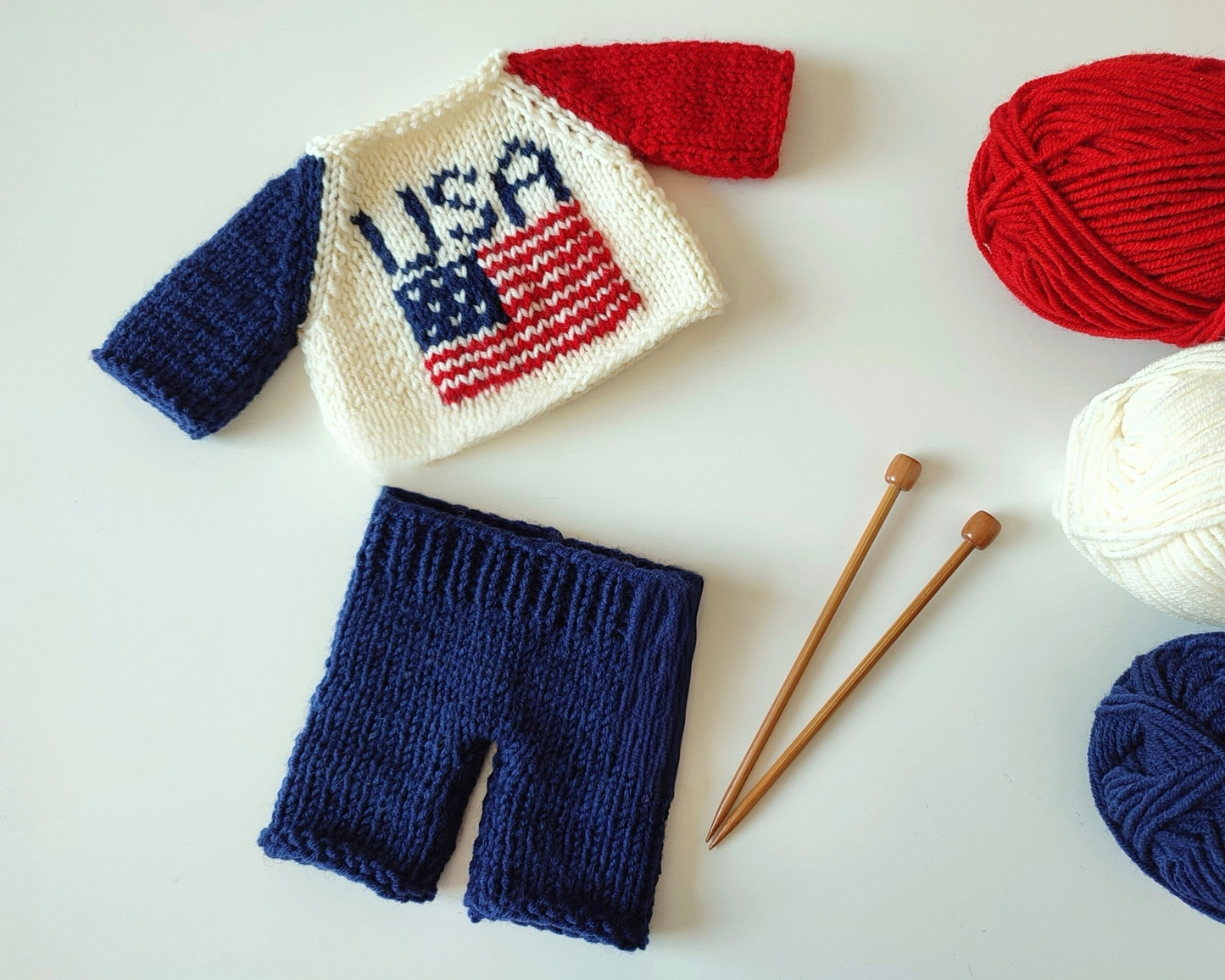 Cute Toy Clothes Knitting Pattern