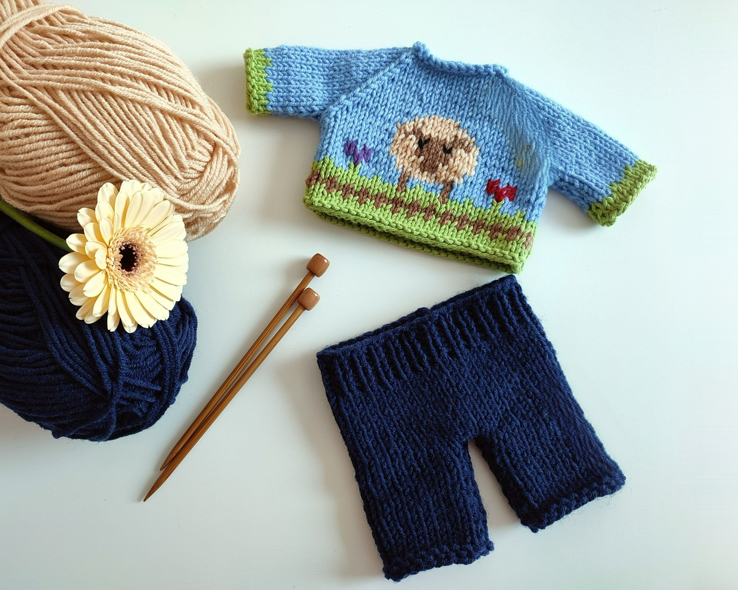 Cute Toy Clothes Knitting Pattern