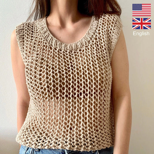 Summer Lace Top Knitting Pattern