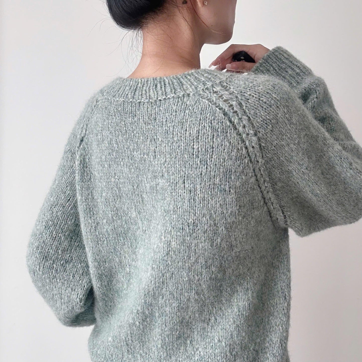 Basic Pullover Sweater Knitting Pattern