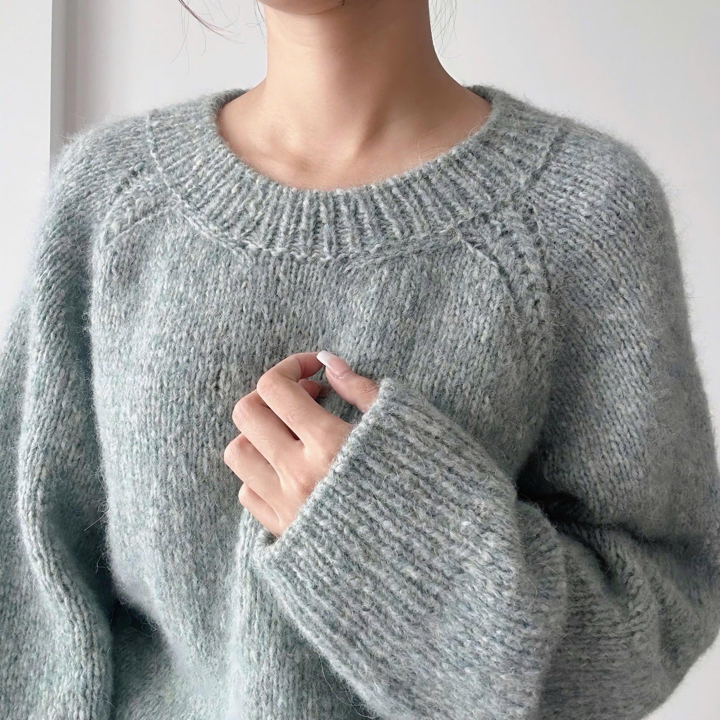 Basic Pullover Sweater Knitting Pattern