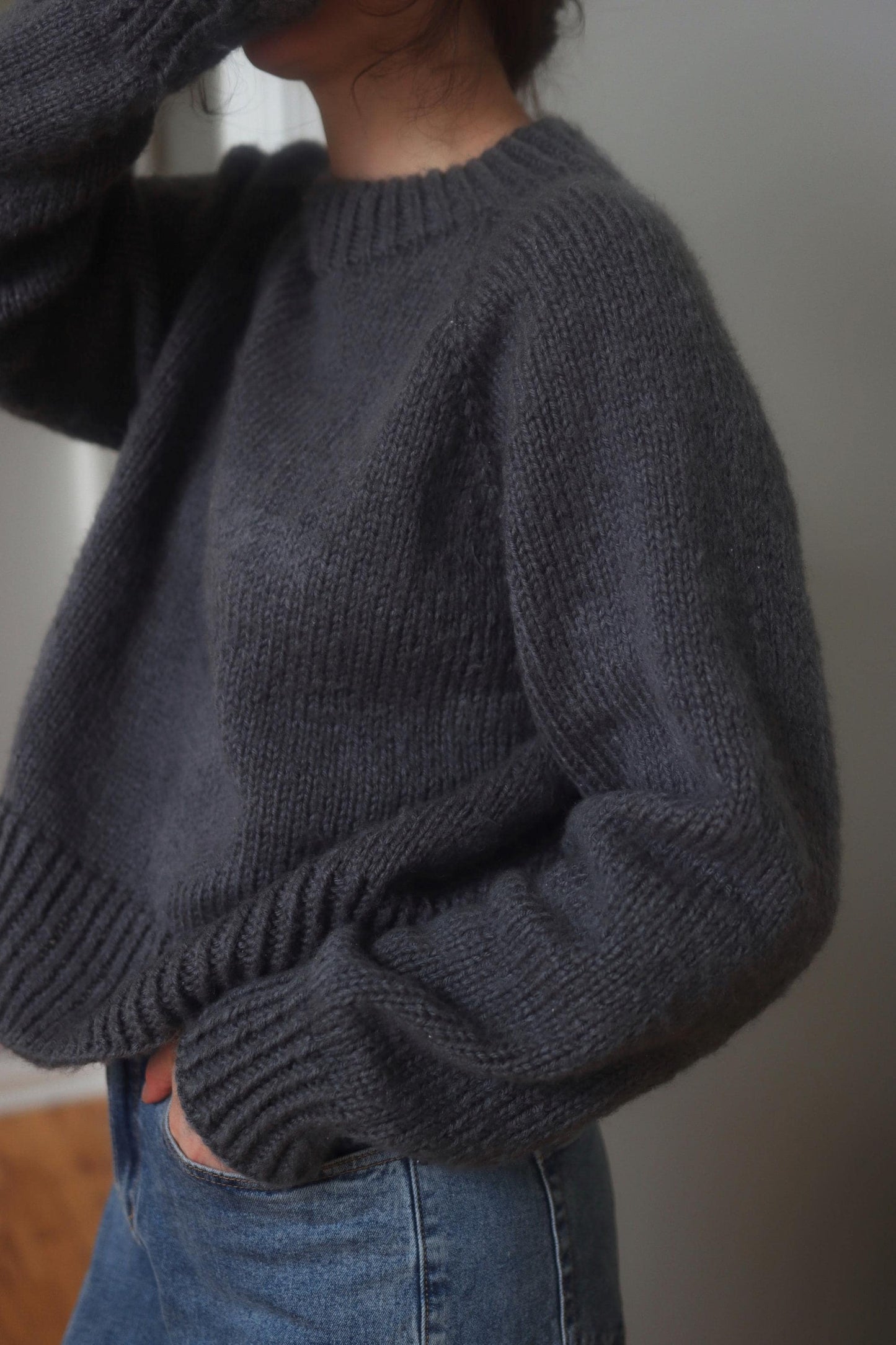 Rugged Cozy Sweater Knitting Pattern