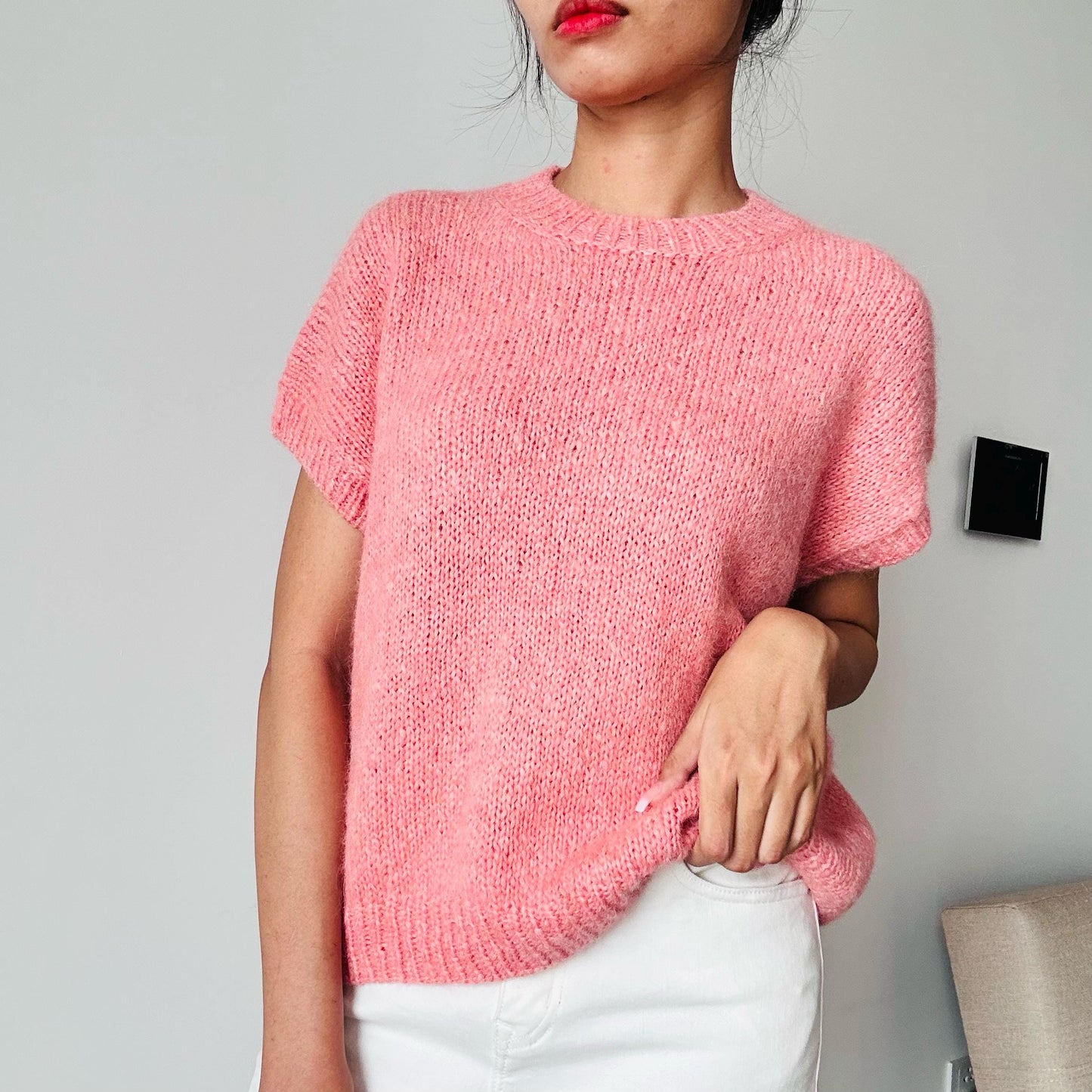 Classic Rugged Top Knitting Pattern