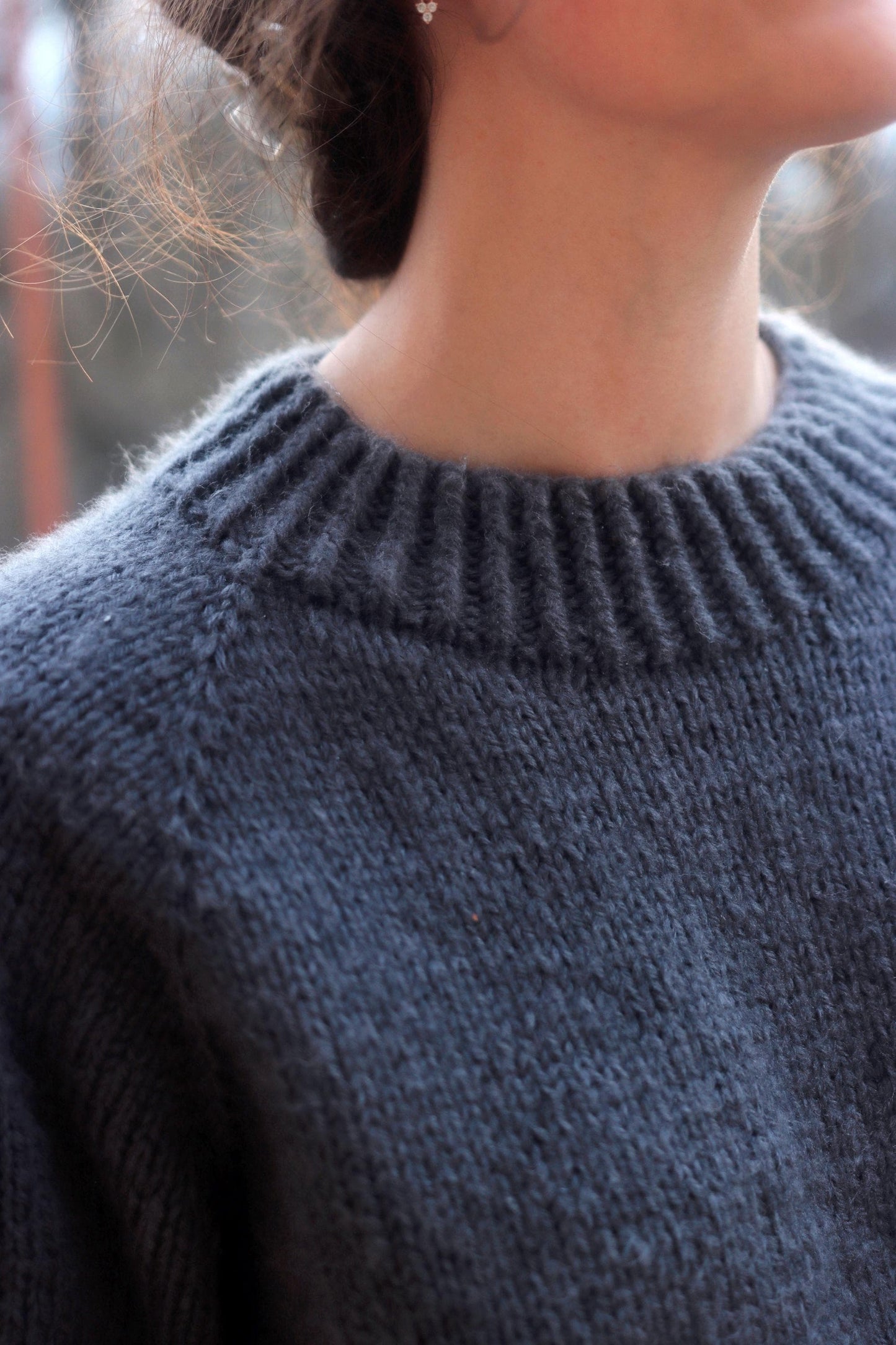 Rugged Cozy Sweater Knitting Pattern