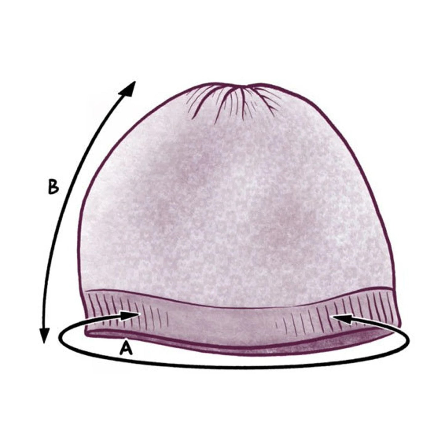 Textured Minimalist Beanie Knitting Pattern