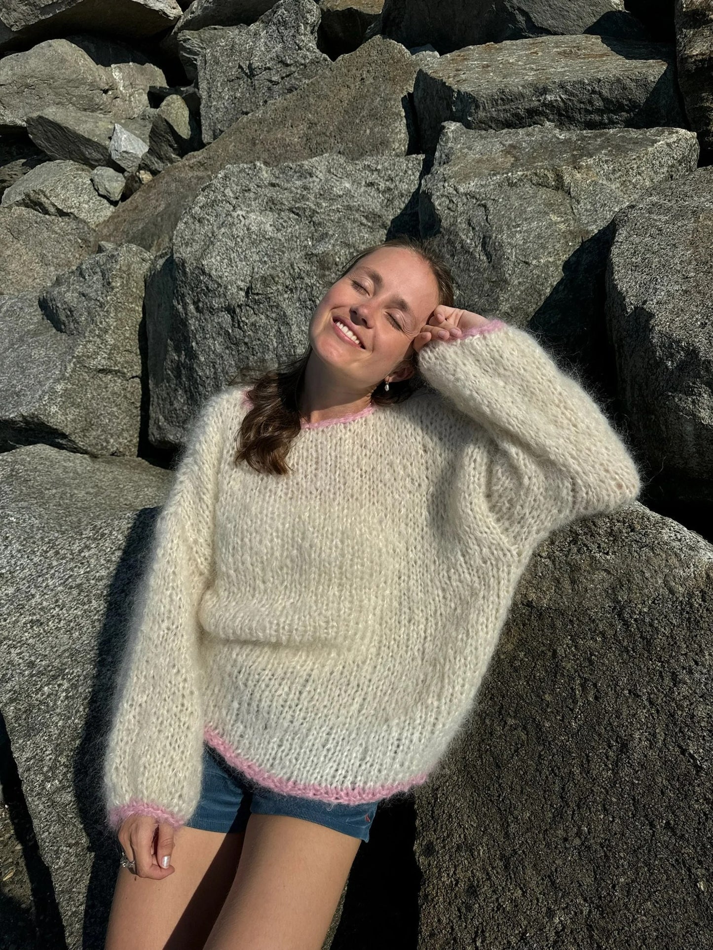 Linepop Jinny Sweater Knitting Pattern