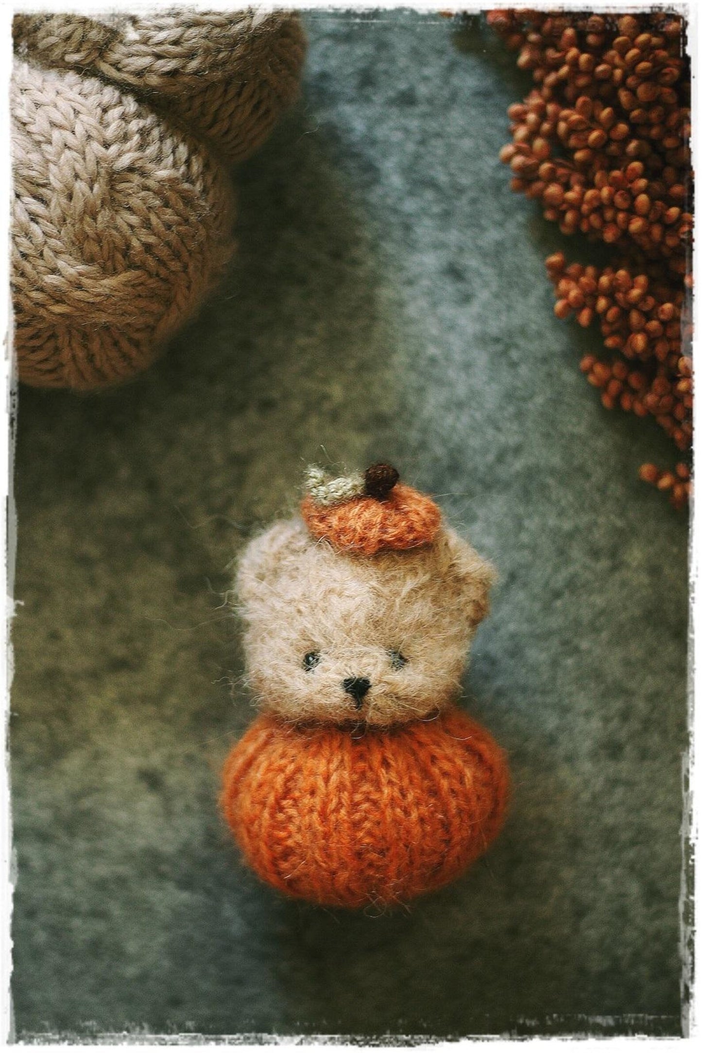 Harvest Woodland Animal Knitting Pattern