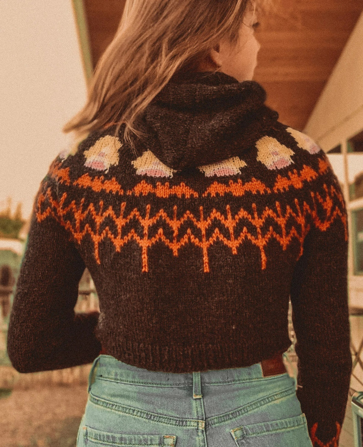 Mystic Moon Pullover Knitting Pattern