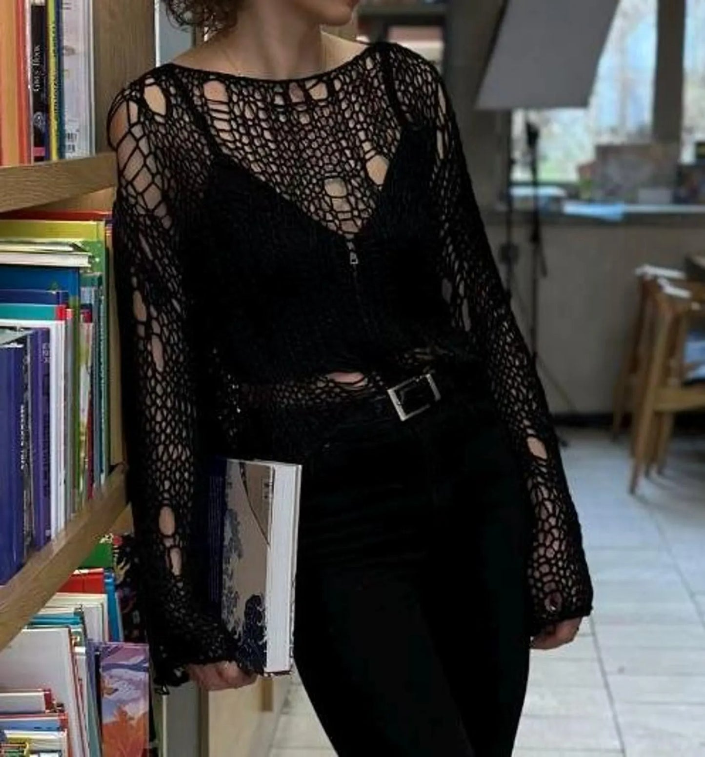 Kira Tattered Top Knitting Pattern