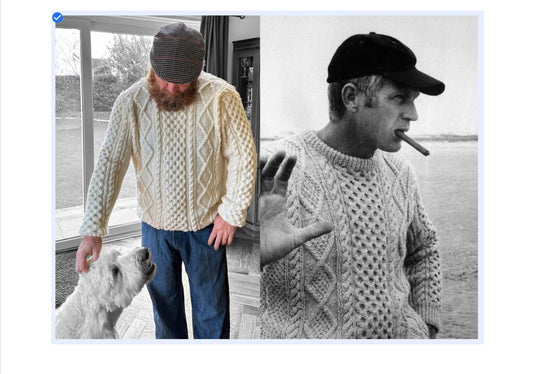 Dawson Classic Patterned Pullover Knitting Pattern