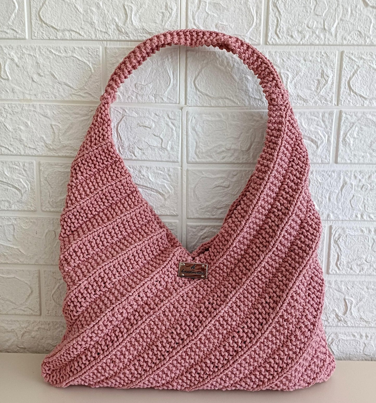 Structured Everyday Carryall Bag Knitting Pattern