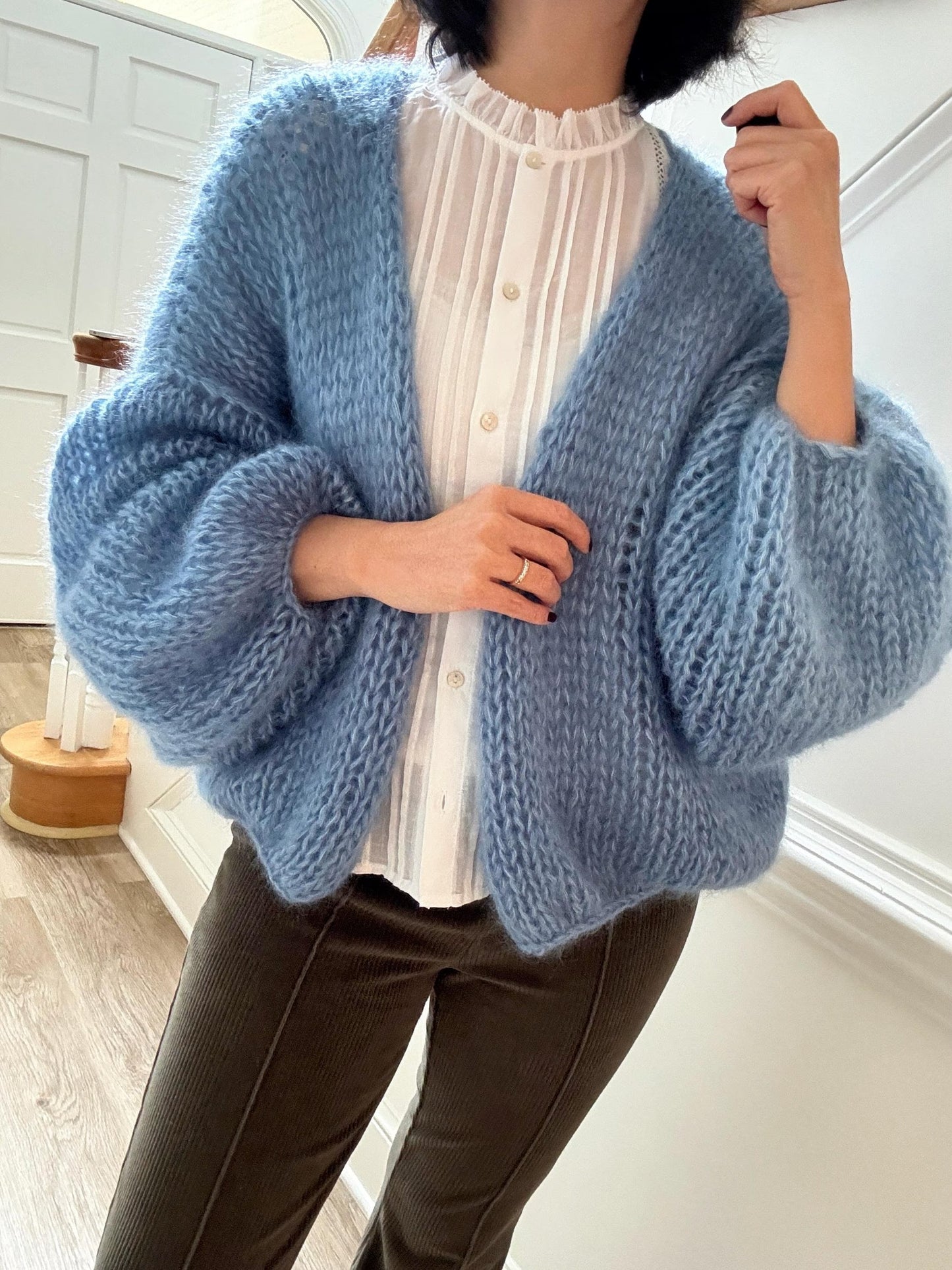 Luxe Loft Cardigan Knitting Pattern