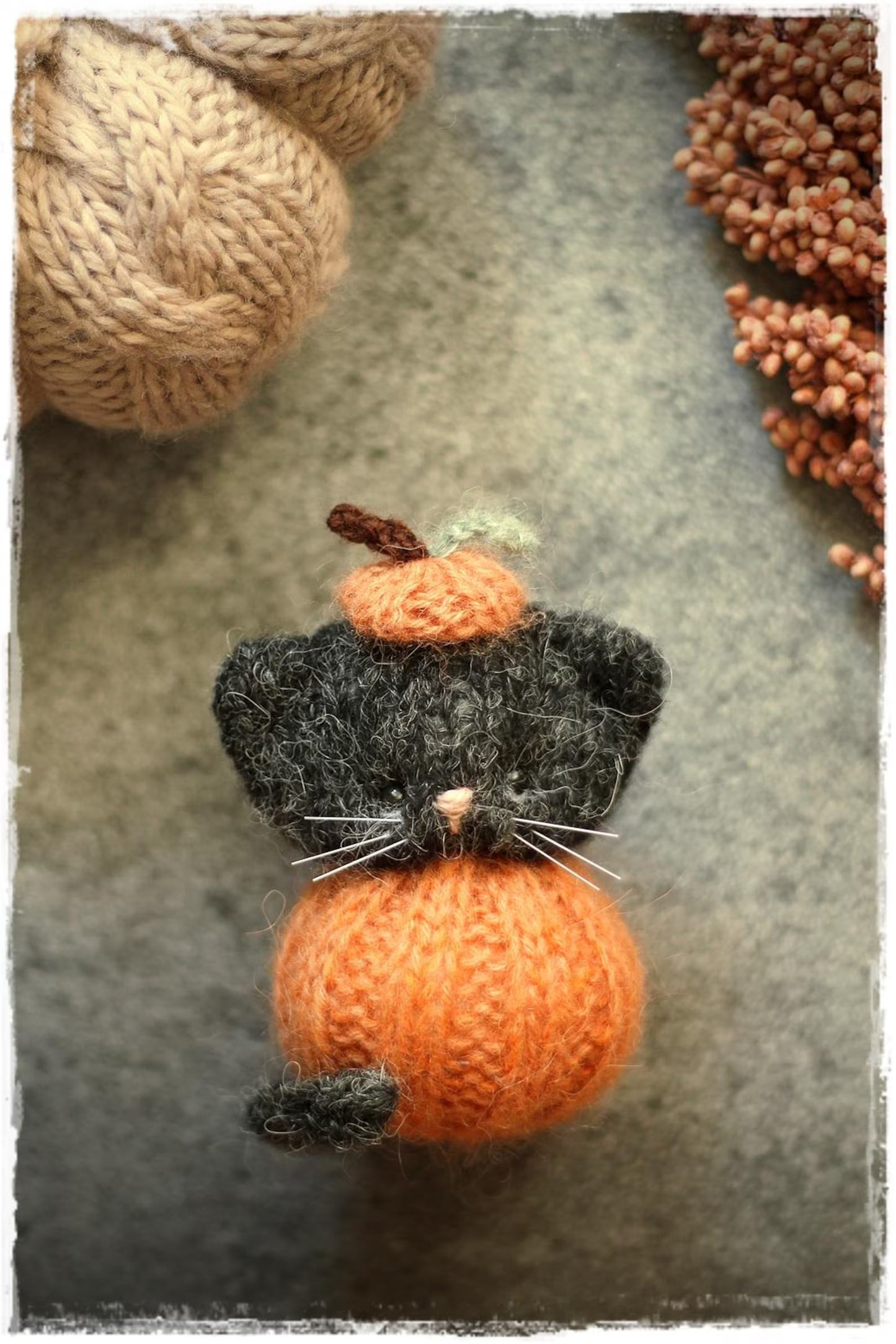 Harvest Woodland Animal Knitting Pattern