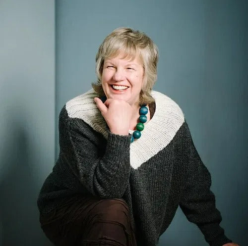 Pullover with Styled V-Neckline Knitting Pattern