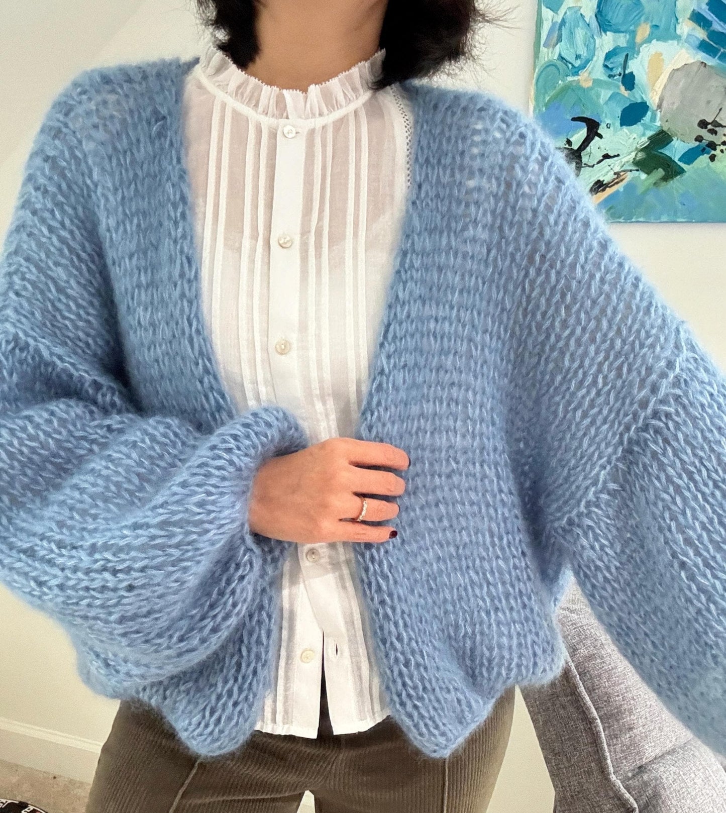 Luxe Loft Cardigan Knitting Pattern