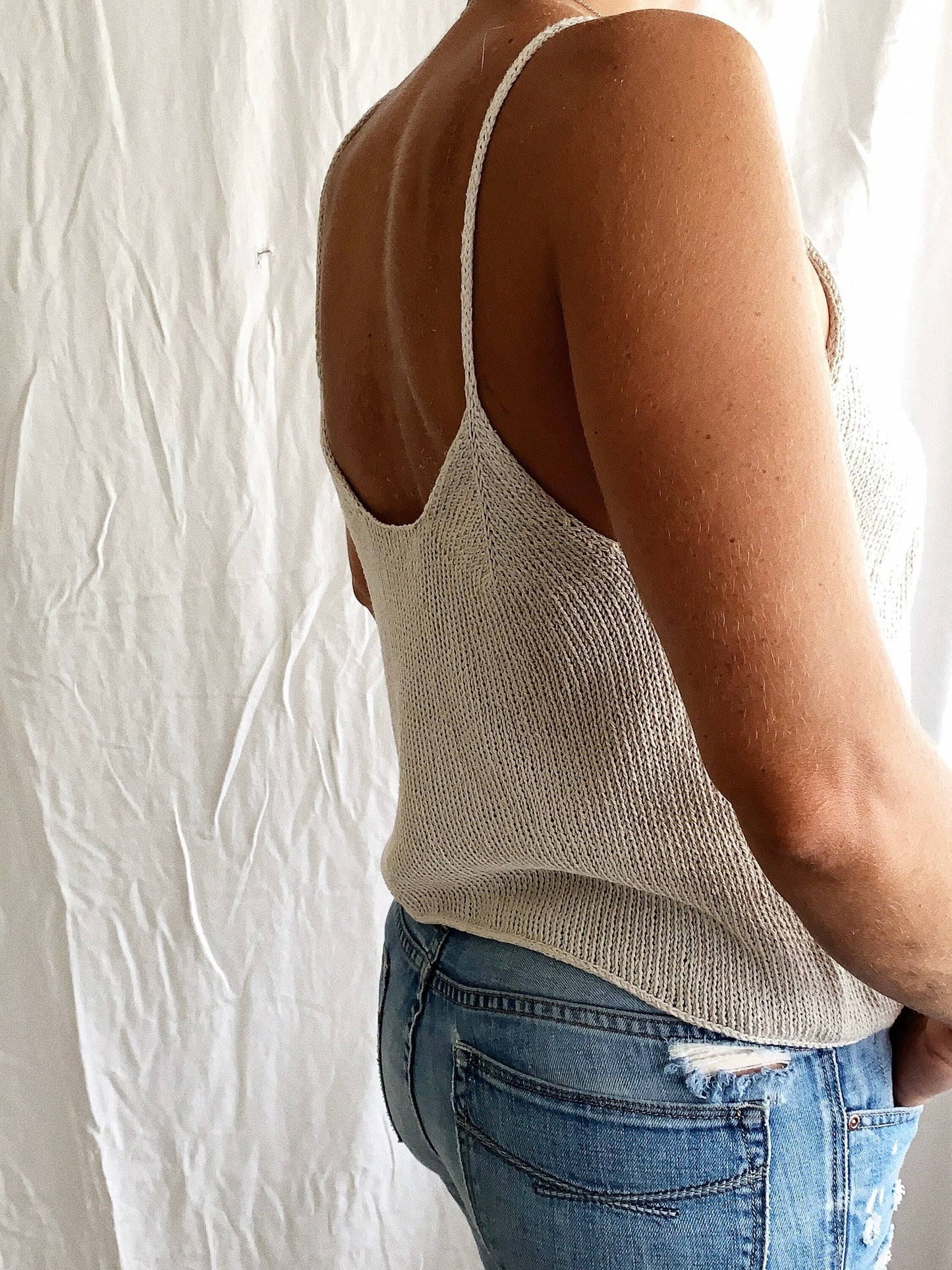 Timeless Everyday Knit Tank Knitting Pattern