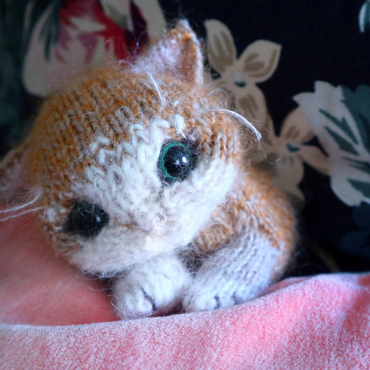 Playful Tiny Feline Toy Knitting Pattern