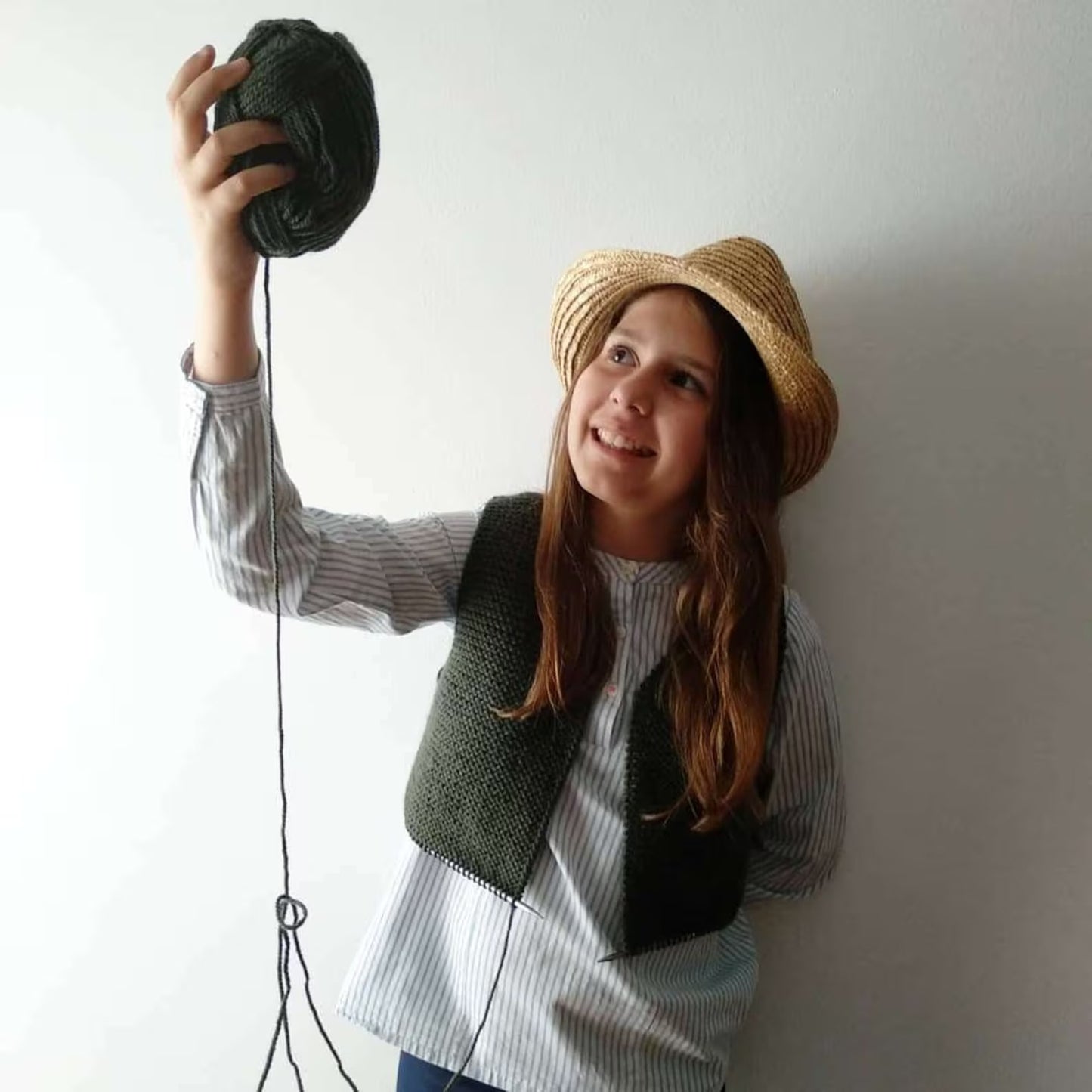 Smart Junior Layering Vest Knitting Pattern