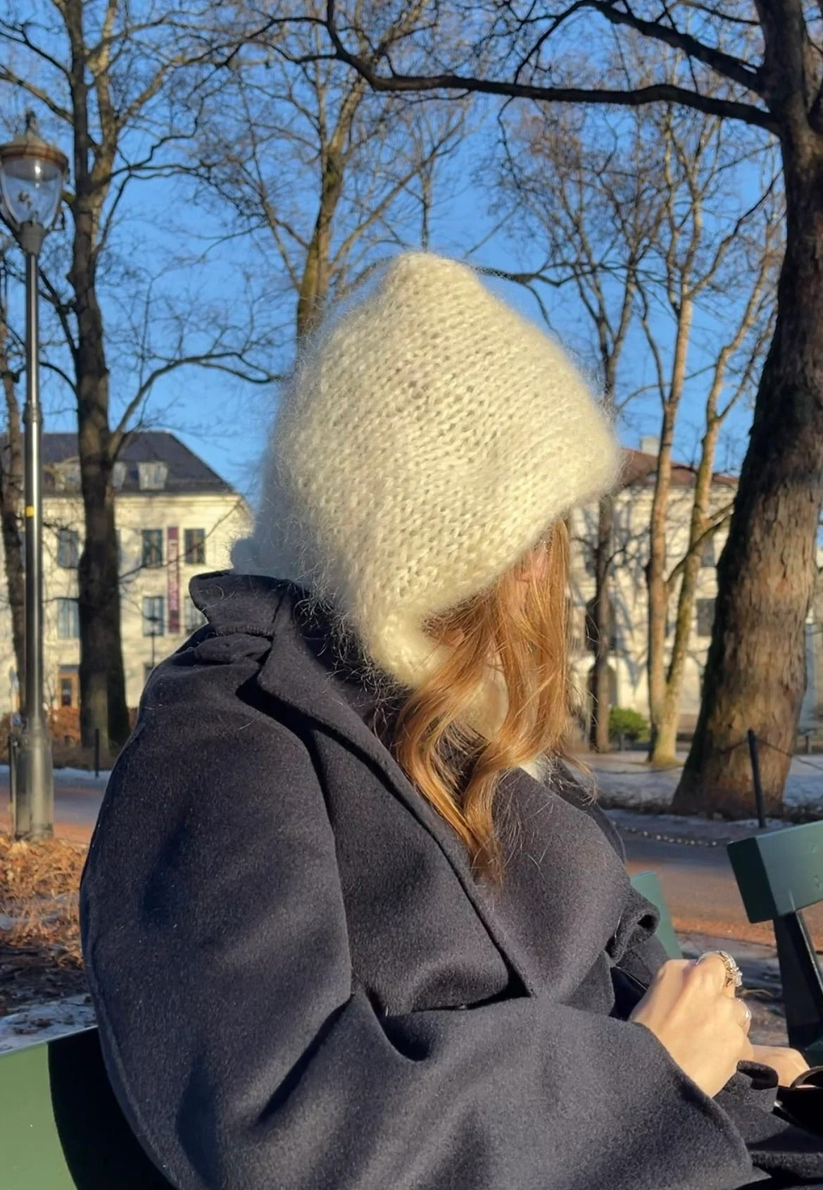 Balaclava Poncho-pair Knitting Pattern