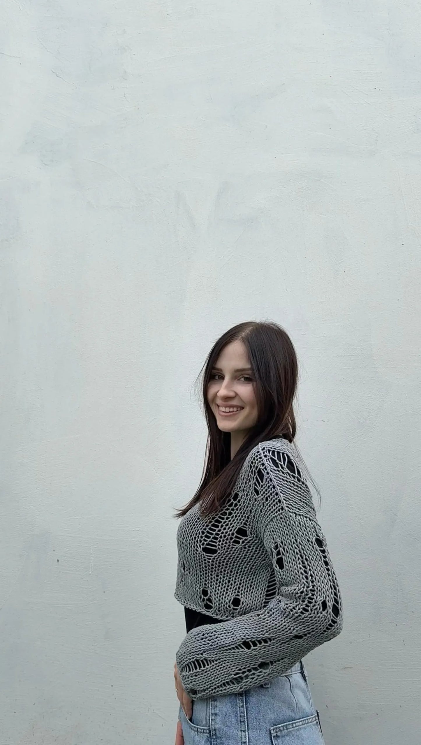 Kira Tattered Top Knitting Pattern