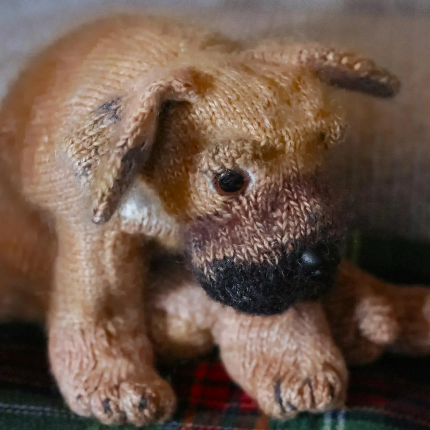 Gentle Guardian Dog Knitting Pattern