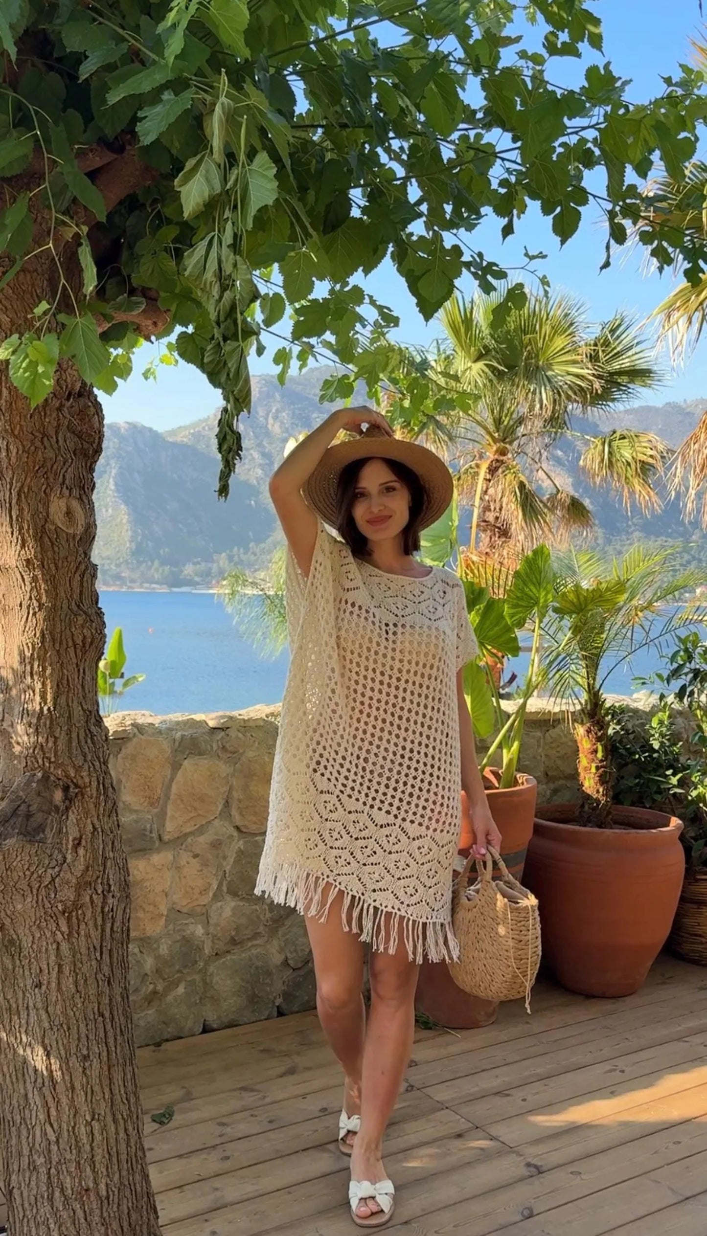 Breezy Summer Layer Dress Knitting Pattern