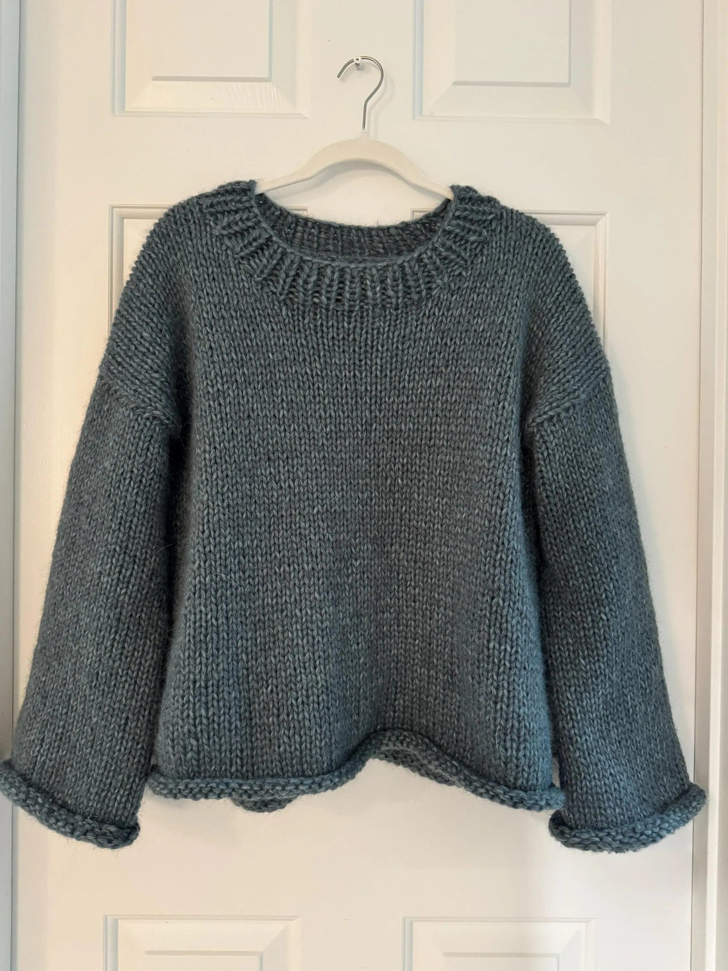 Airy Texture Everyday Pullover Knitting Pattern