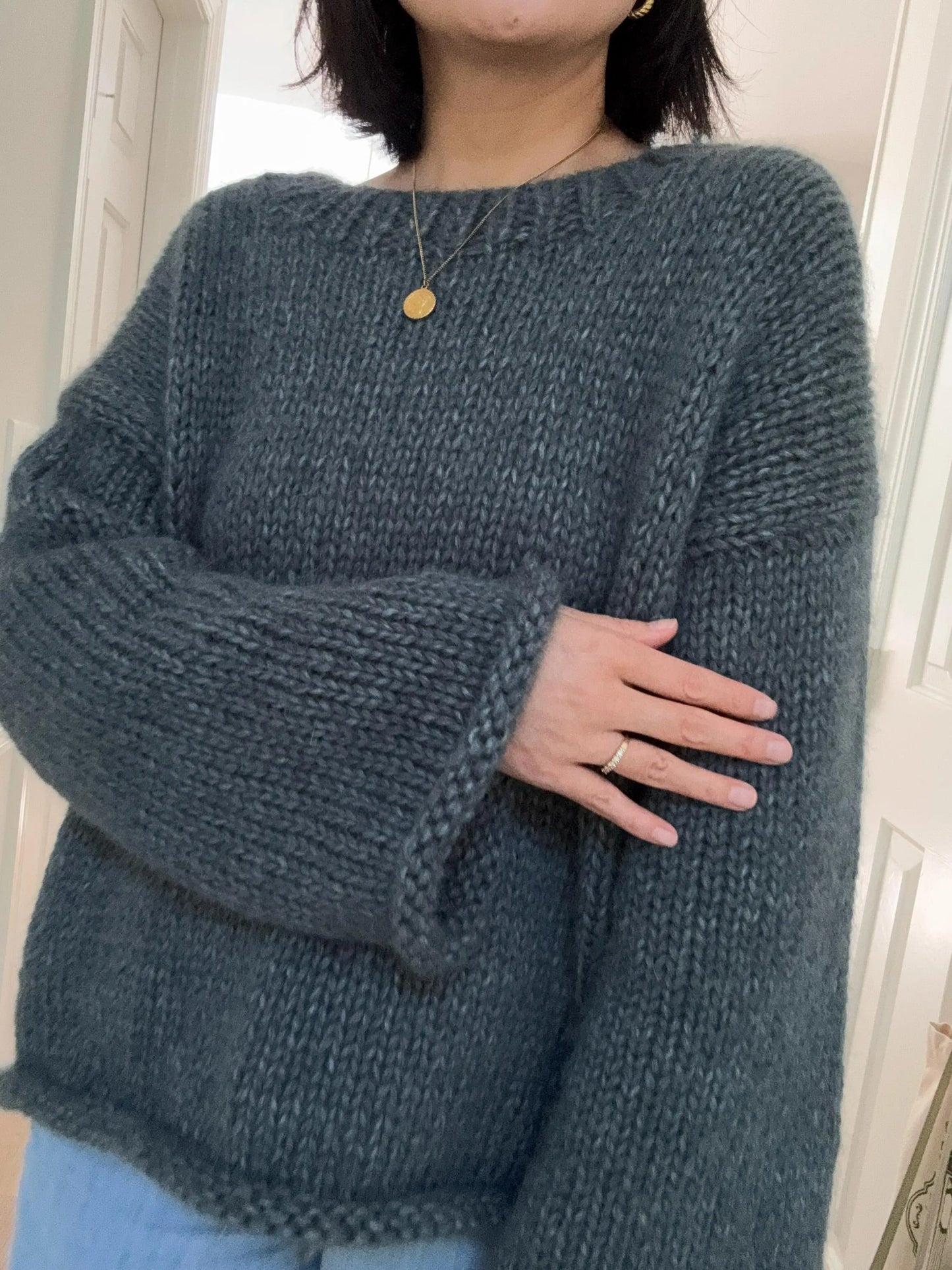 Airy Texture Everyday Pullover Knitting Pattern