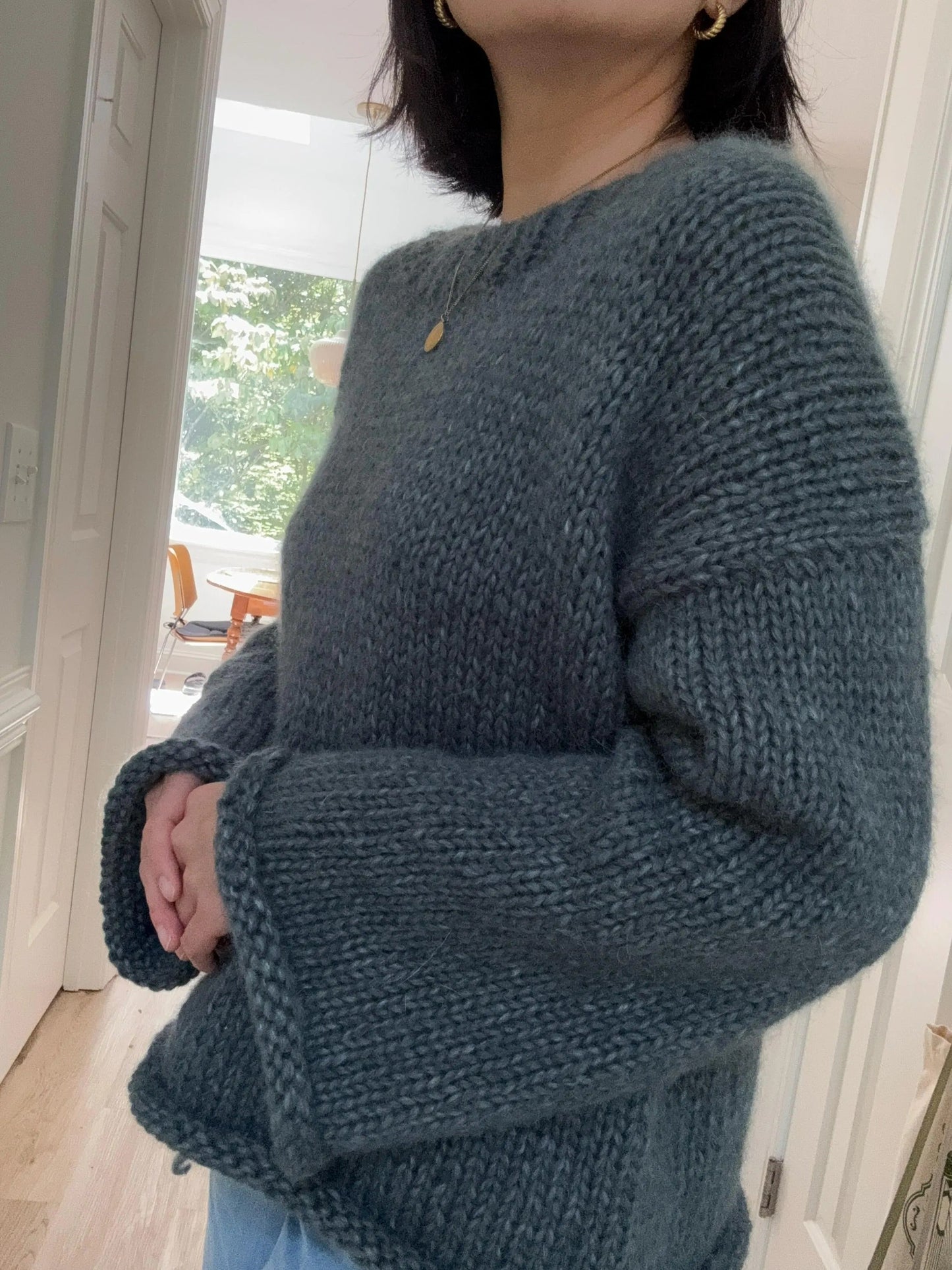Airy Texture Everyday Pullover Knitting Pattern