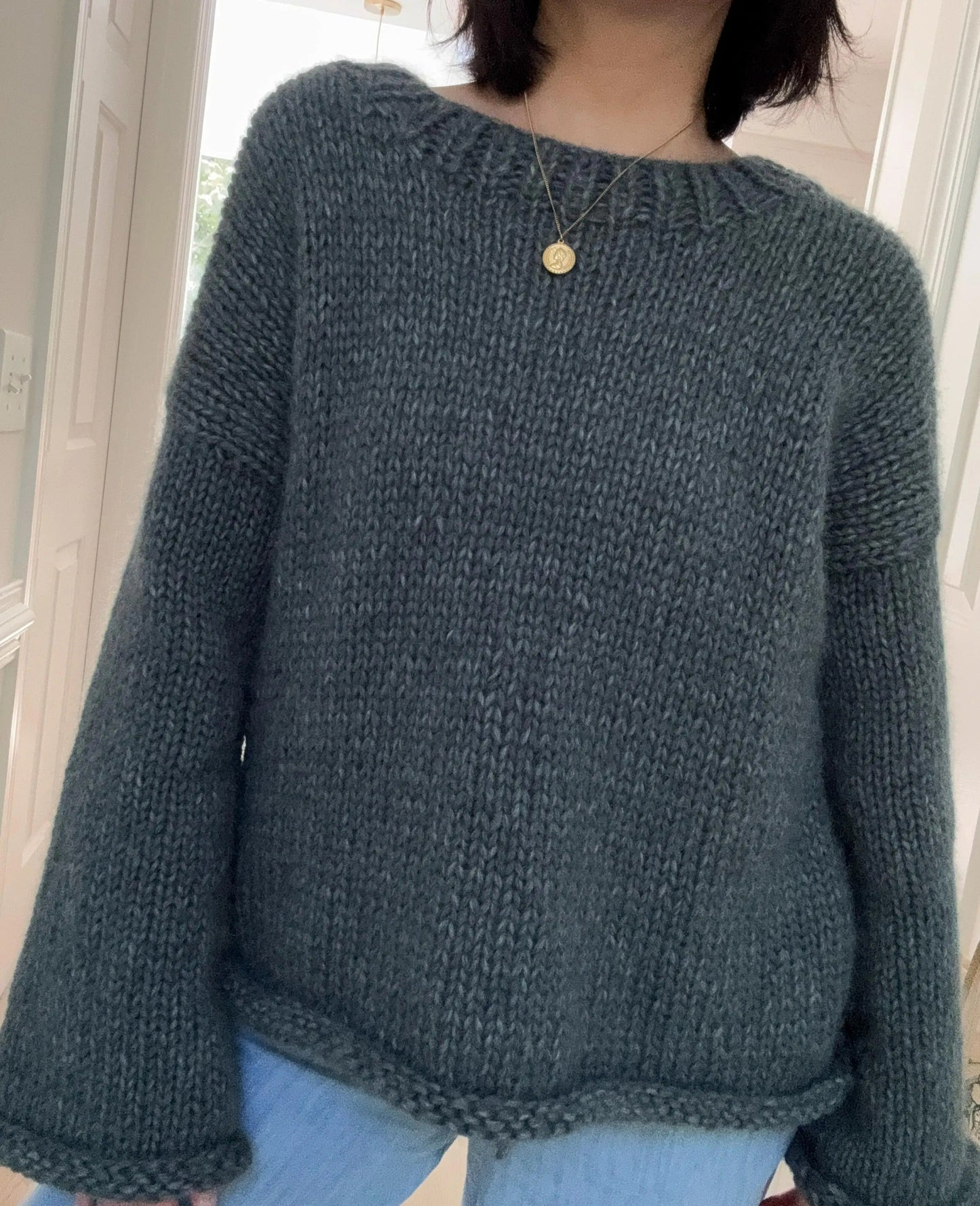 Airy Texture Everyday Pullover Knitting Pattern