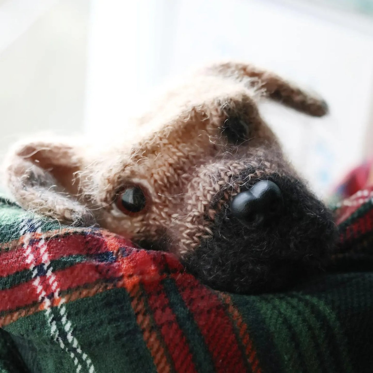 Gentle Guardian Dog Knitting Pattern