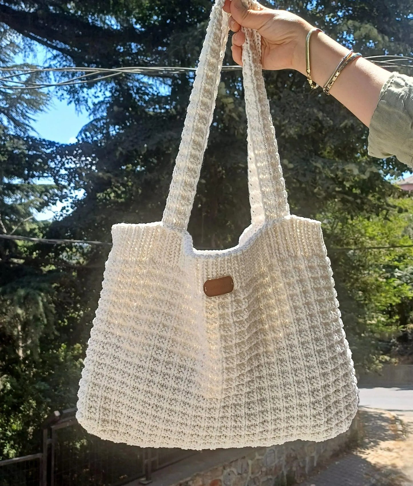 Everyday Carry Knit Tote Beginner Knitting Pattern